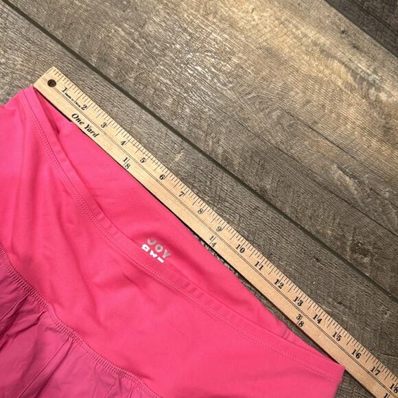 JoyLab Women's High Rise Pleated Skorts Berry Pink Size XL - Picture 6 of 11